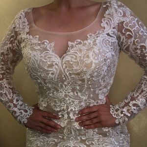 BEAUTIFUL LACE 👰🏻 WEDDING DRESS
